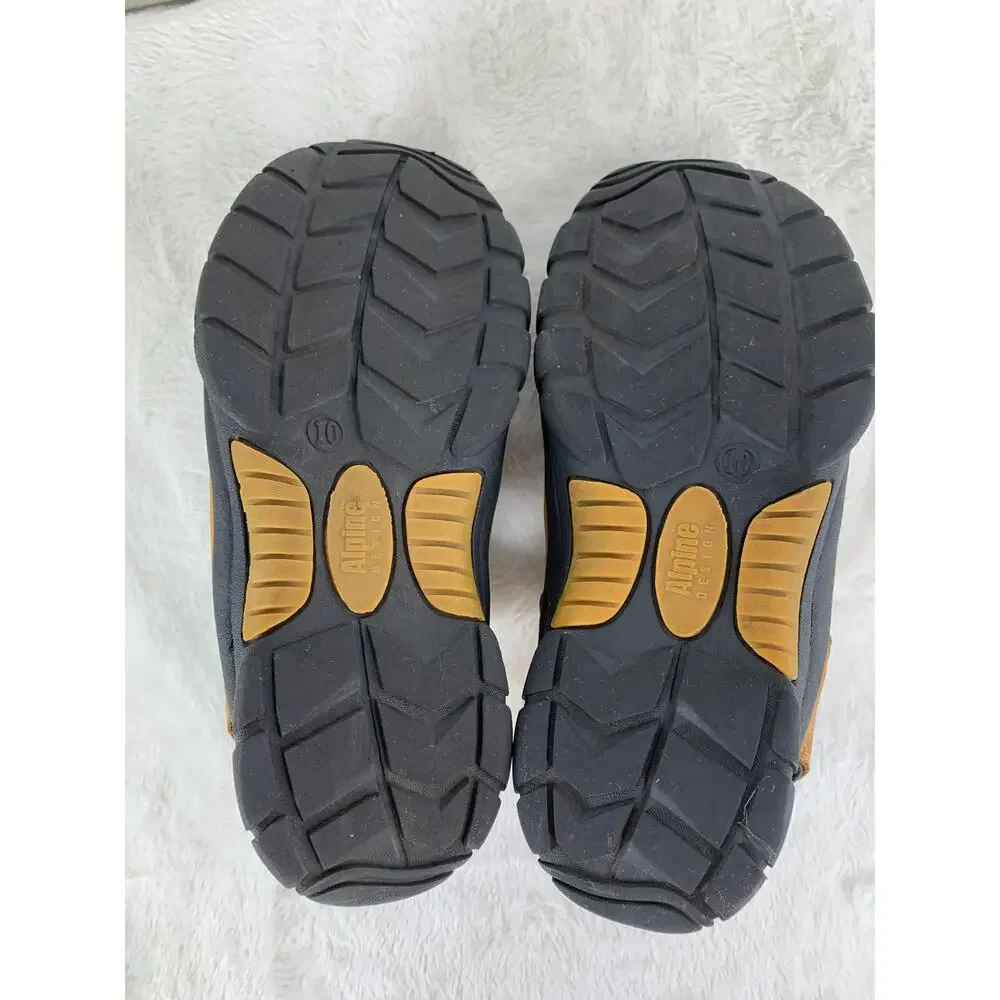 Alpine Design Men’s Water Sport Sandals Brown/Black Size 10 Hiking Walking